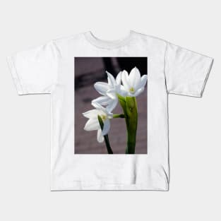 White Narcissus Kids T-Shirt